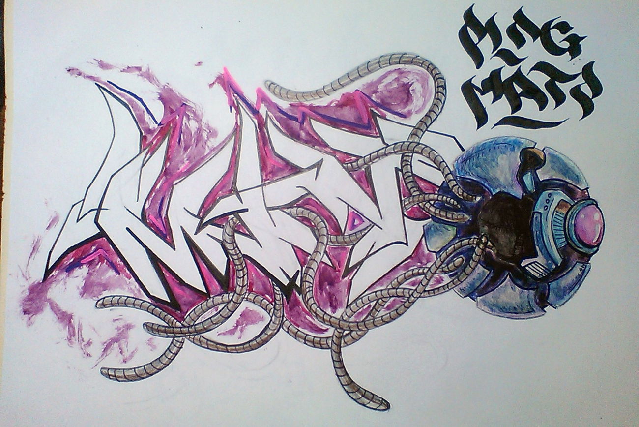 Graffiti Sketch - Photo by Plag182