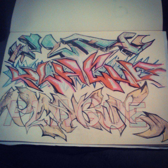 Graffiti Sketch - Photo by Plag182