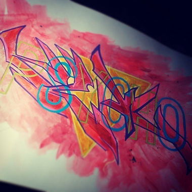 Graffiti Sketch - Photo by Plag182