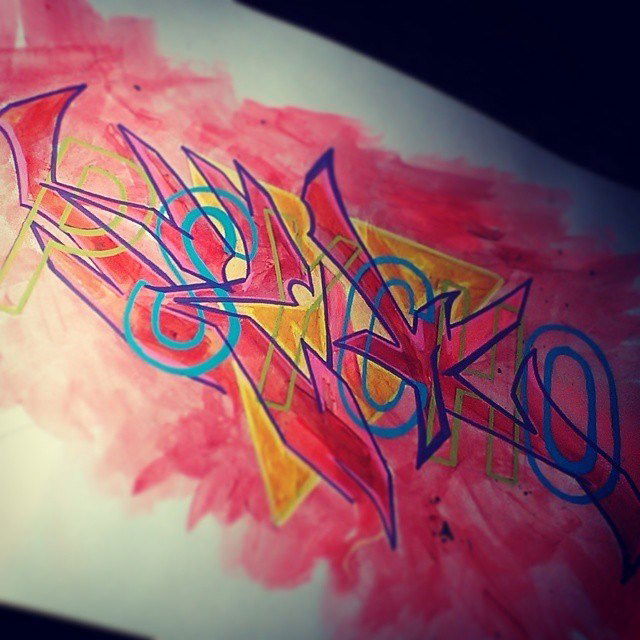 Graffiti Sketch - Photo by Plag182