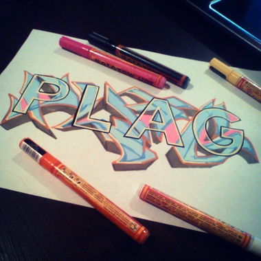 Graffiti Sketch - Photo by Plag182