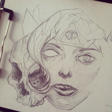 Graffiti Sketch - Photo by Plag182