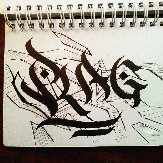 Graffiti Sketch - Photo by Plag182
