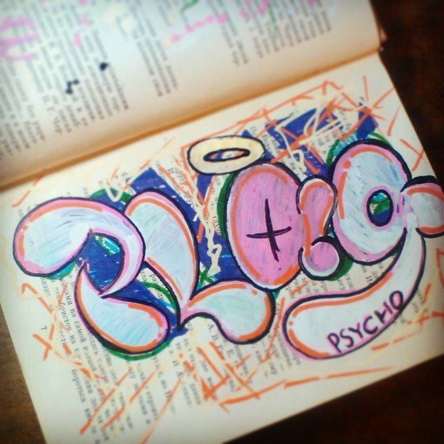 Graffiti Sketch - Photo by Plag182