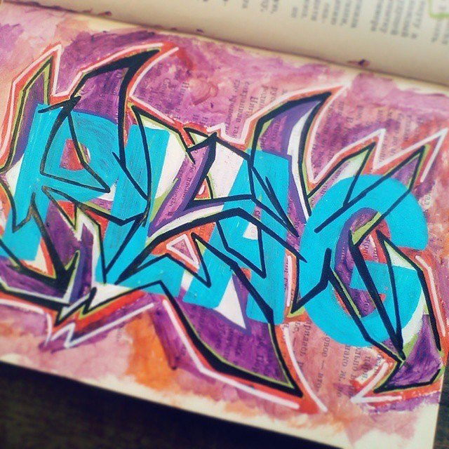 Graffiti Sketch - Photo by Plag182