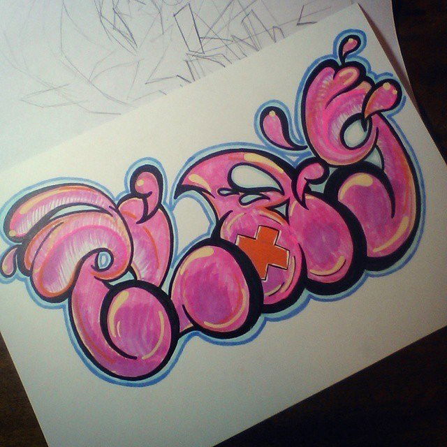 Graffiti Sketch - Photo by Plag182