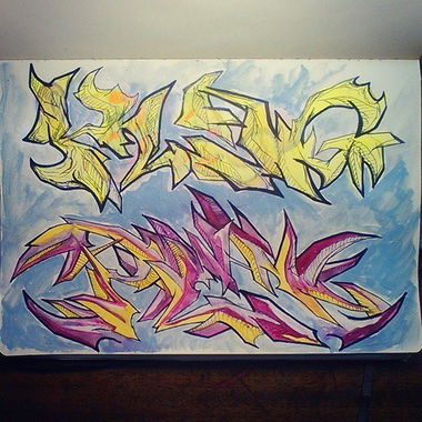 Graffiti Sketch - Photo by Plag182