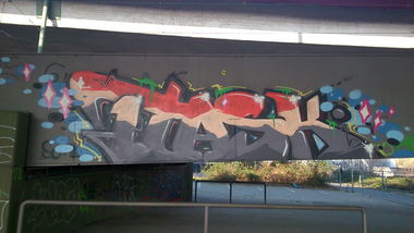 Graffiti Wall - Photo by Plattenbau - 1, task, ludwigshafen