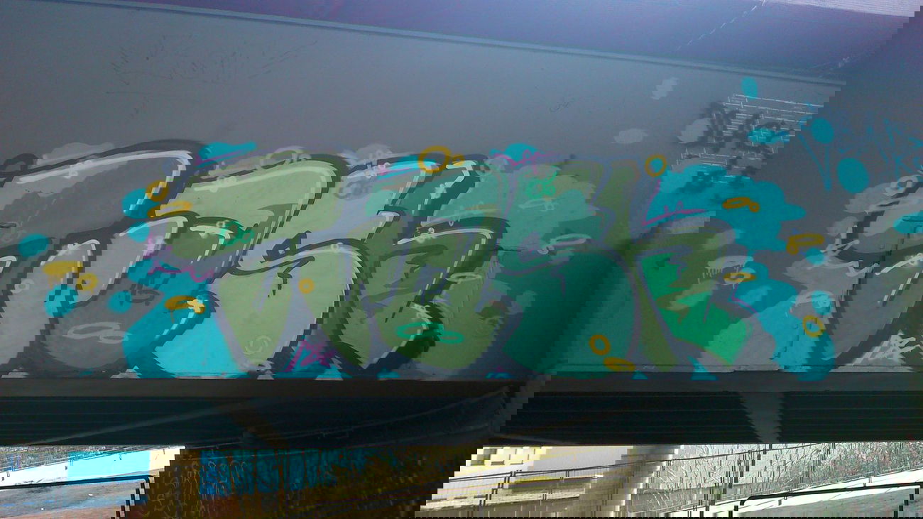 Graffiti Wall - Photo by Plattenbau - trash, ludwigshafen