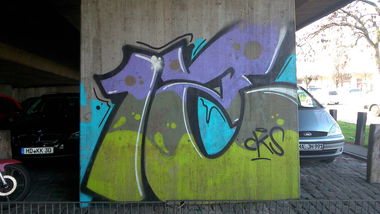 Graffiti Wall - Photo by Plattenbau