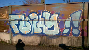 Graffiti Wall - Photo by Plattenbau - funky, karlsruhe