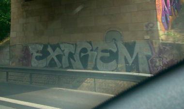 Graffiti Wall - Photo by Plattenbau - extrem, xtrm