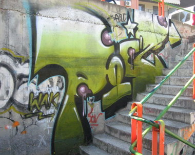 Graffiti Wall in Chalkida - Photo by PoizTwo (2013)