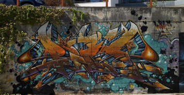 Graffiti Wall in Chalkida - Photo by PoizTwo (2012)