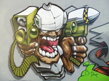Graffiti Wall in Chalkida - Photo by PoizTwo (2012)