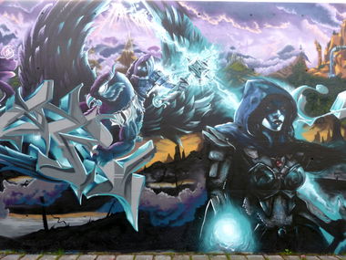 Graffiti Wall - Photo by Pokar - Pokar, Wirus (2015)