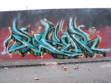 Graffiti Bombing - Photo by Pokar - pokar (2014)
