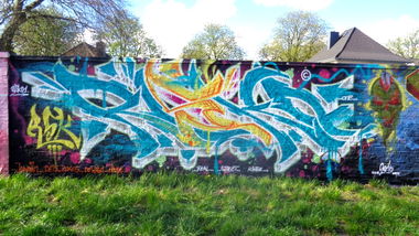 Graffiti Wall - Photo by Pokar - RISKO, RSK (2016)