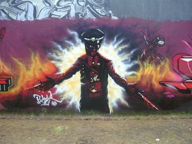 Graffiti Wall - Photo by Pokar - Pokar