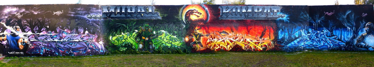 Graffiti Wall - Photo by Pokar - Sarek, zoxes, pokar (2014)