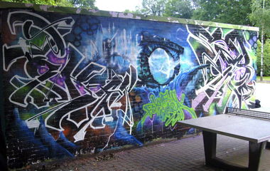 Graffiti Wall - Photo by Pokar - pokar, sarek (2014)