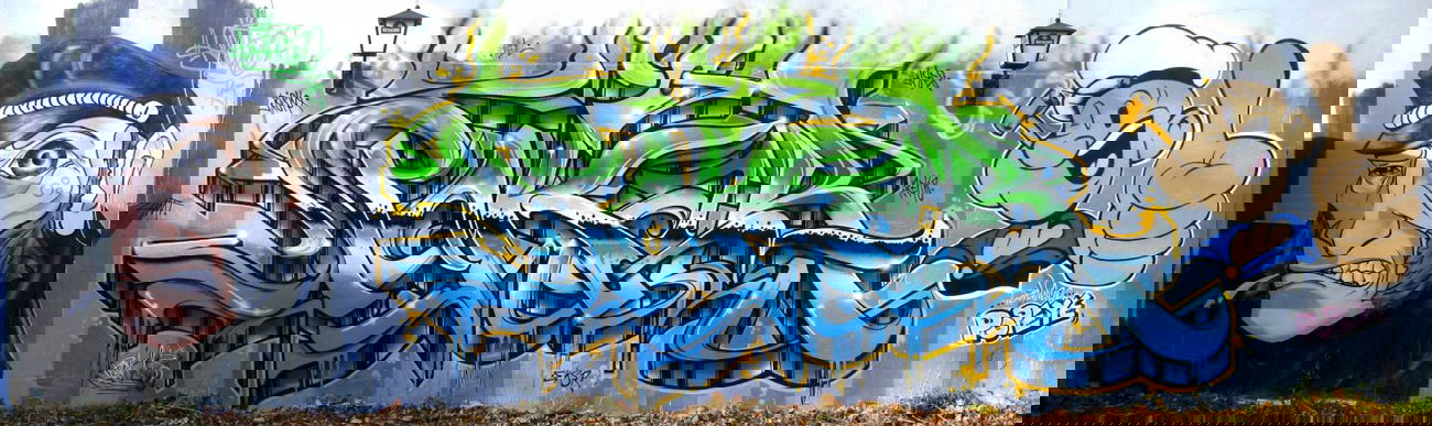 Graffiti Wall - Photo by Pokar - pokar (2014)