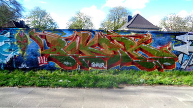Graffiti Wall - Photo by Pokar - POKAR, SUF, NL (2016)