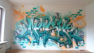 Graffiti Wall - Photo by Pokar