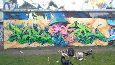 Graffiti Wall - Photo by Pokar - Pokar, Nyes (2015)