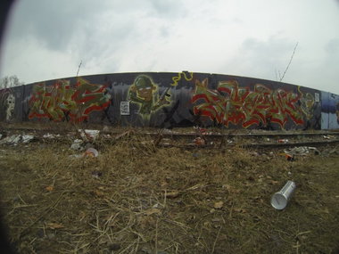 Graffiti Wall - Photo by Pokar - toks, pokar (2014)