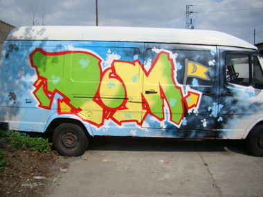 Graffiti Artwork - Photo by Pomd