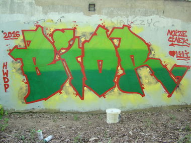 Graffiti Wall - Photo by Pomd - Bior