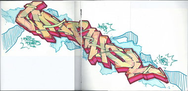 Graffiti Sketch - Photo by PoppaLarge