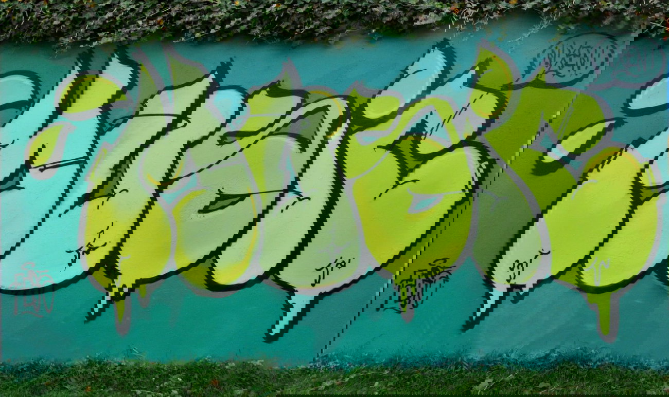 Graffiti Wall in Schwabach - Photo by PoppaLarge - Music, Nixen, Musicnixen (2014)