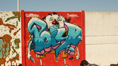 Graffiti Wall - Photo by PorcOnoner