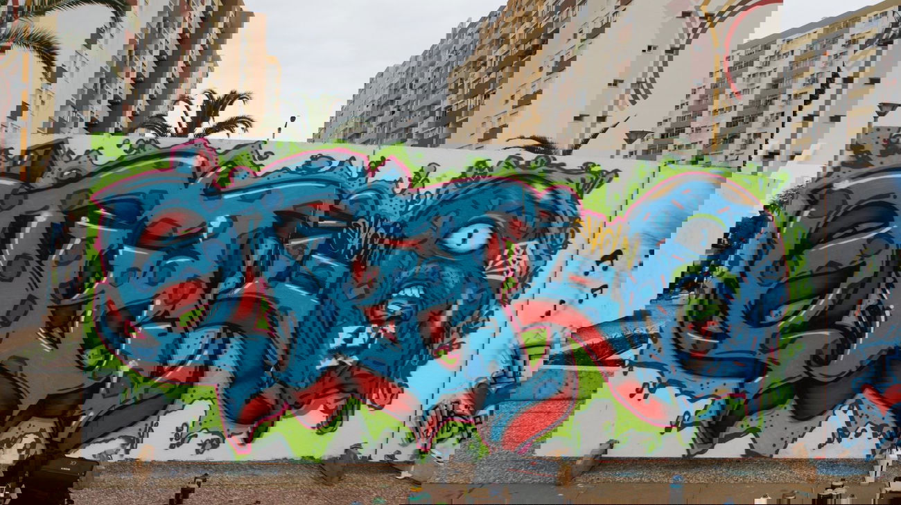 Graffiti Wall - Photo by PorcOnoner