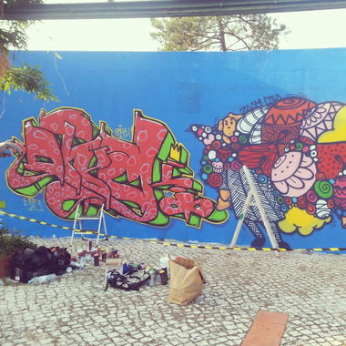 Graffiti Wall - Photo by PorcOnoner