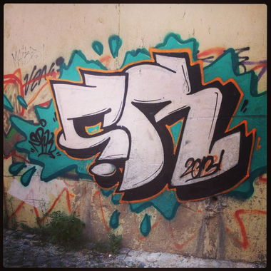 Graffiti Bombing - Photo by PorcOnoner