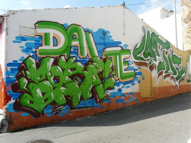 Graffiti Wall in Portugal - Photo by PorcOnoner