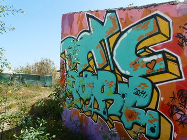 Graffiti Wall in Portugal - Photo by PorcOnoner