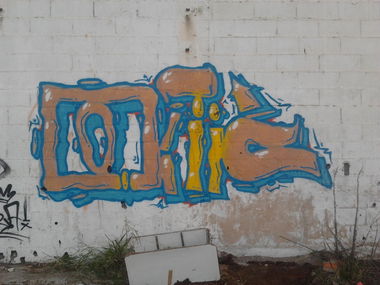 Graffiti Wall in Portugal - Photo by PorcOnoner