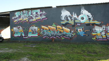 Graffiti Wall - Photo by PorcOnoner