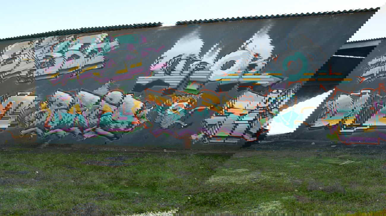 Graffiti Wall - Photo by PorcOnoner