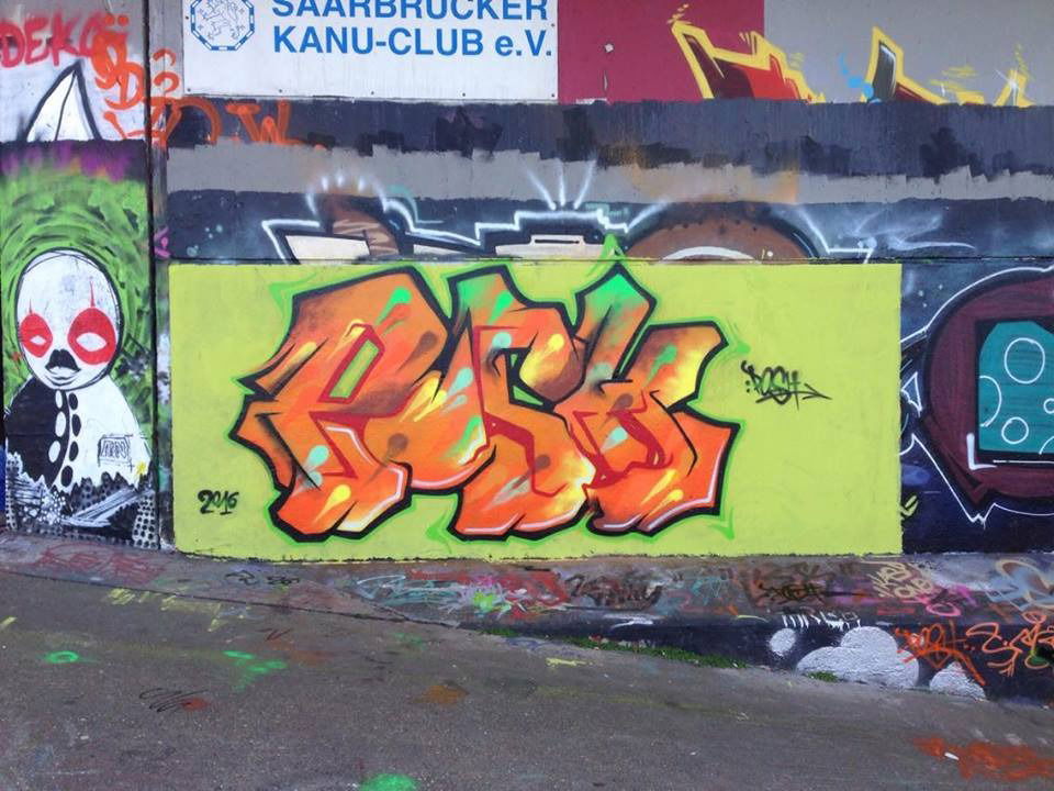 Graffiti Wall - Photo by Posh (2016)