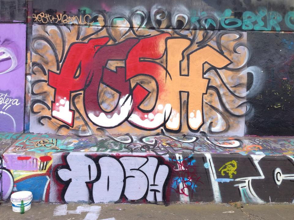 Graffiti Wall - Photo by Posh - Posh