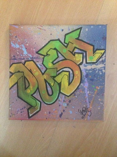 Graffiti Sketch - Photo by Posh - Posh, VLC, Toile (2015)