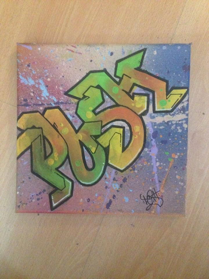 Graffiti Sketch - Photo by Posh - Posh, VLC, Toile (2015)