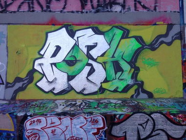 Graffiti Wall in Sarrebruck - Photo by Posh (2016)