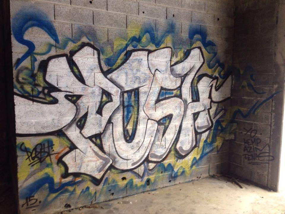 Graffiti Wall in France - Photo by Posh (2015)