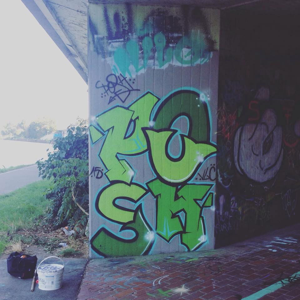 Graffiti Wall - Photo by Posh - Posh